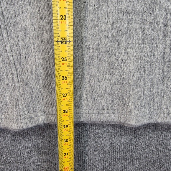 KUHL Men's Gray Long Sleeve Snap Collar Pullover Sweater XL - Picture 6 of 7